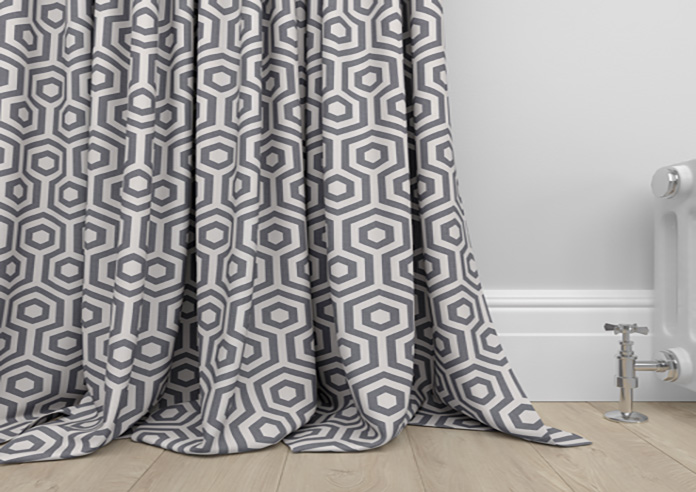 Hex, Stone - Made to Measure Curtains - Image 6